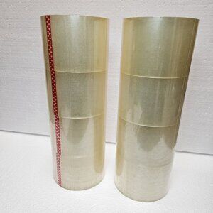 (8 Rolls) 3" x 110 Yd - 1.8Mil Sealing Clear Packing Shipping Tape